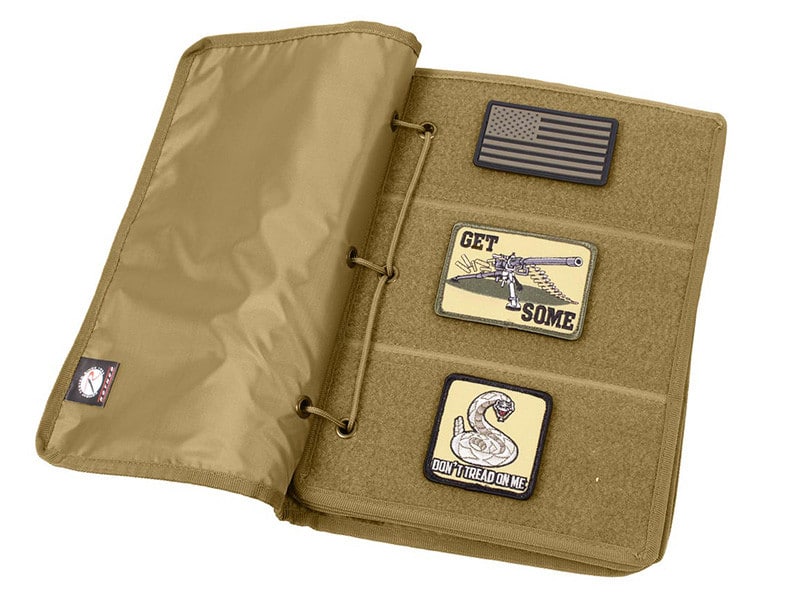 Hook a Loop Patch Book COYOTE - Softarms Tactical